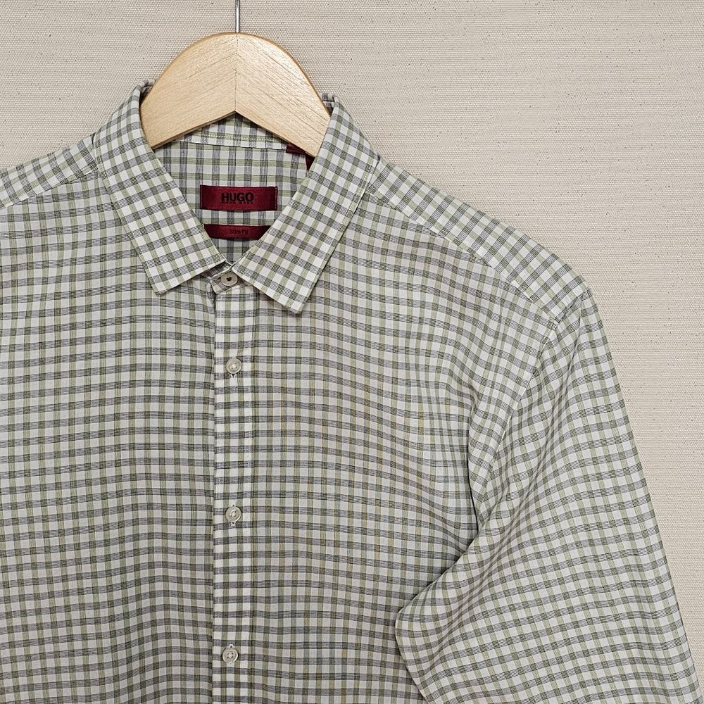 Hugo Boss Slim Fit Button Down 15.5